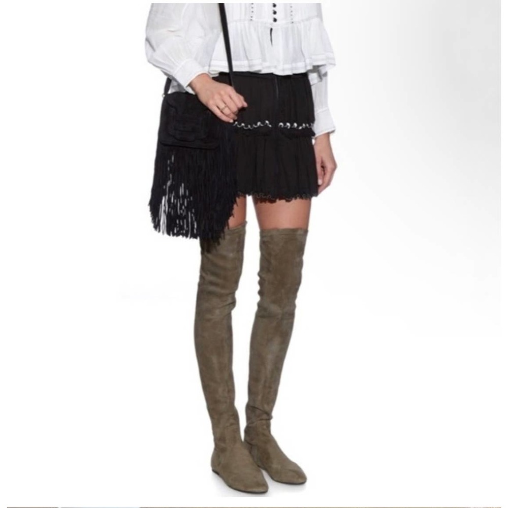 Isabel Marant Etoile Brenna Stretch Suede Over the Knee Boots Women Size 9/EU39 - Picture 5 of 16